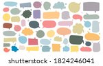 big set of dialog boxes... | Shutterstock .eps vector #1824246041