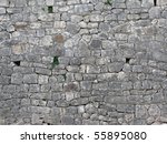 Wall Of Stones In The Church Of ...
