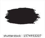 vector texture black ink paint... | Shutterstock .eps vector #1574953207