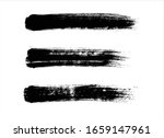black ink paint stroke... | Shutterstock .eps vector #1659147961