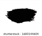 art abstract black ink paint... | Shutterstock .eps vector #1683144604