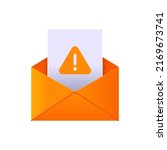 Dangerous 3d Email Orange...