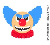 Clown Angry Vector Cartoon With ...