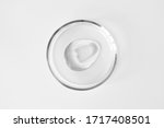 transparent aloe gel smudge in... | Shutterstock . vector #1717408501