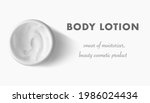 body lotion jar isolated 3d... | Shutterstock .eps vector #1986024434