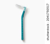 toothbrush for interdental... | Shutterstock .eps vector #2041750517