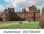 Small photo of Birmingham, United Kingdom, February ‎22, ‎2018. Aston Hall, the seventeenth century red-brick mansion, Birmingham, England, United Kingdom.