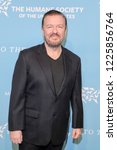 Small photo of NEW YORK, NY - NOVEMBER 09: Honoree Ricky Gervais attends The Humane Society's 9th Annual to the Rescue! Gala at Cipriani 42nd Street on November 9, 2018 in New York City.
