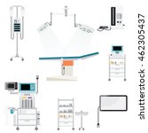 hospital medical equipment. | Shutterstock .eps vector #462305437
