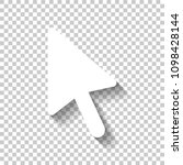 computer mouse arrow icon.... | Shutterstock .eps vector #1098428144