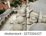 Located in Edirne, Turkey, 3 Serefeli Mosque was built in 1410.