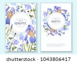 Vector Botanical Banners With...