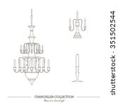 Vector Set Of Classical Lamps...