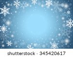 Abstract Winter Background With ...