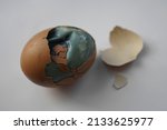 Rotten Egg Or Broken Egg Worm...
