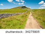 Foot Path To Pen Y Ghent With...