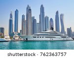 Scenic View Of Dubai Marina...