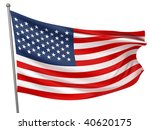 united states national flag | Shutterstock . vector #40620175