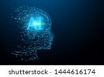 ai   artificial intelligence.... | Shutterstock .eps vector #1444616174