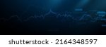 stock market trading graph.... | Shutterstock .eps vector #2164348597
