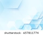 abstract geometric shape... | Shutterstock .eps vector #657811774