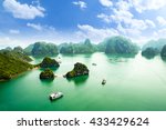 Halong Bay In Vietnam. Unesco...