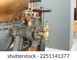 Antique Brass Faucet Metal Pipe