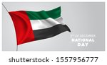 united arab emirates happy... | Shutterstock .eps vector #1557956777