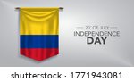 colombia independence day... | Shutterstock .eps vector #1771943081