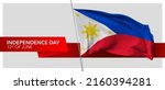 philippines independence day... | Shutterstock .eps vector #2160394281