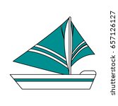 Sailboat Icon Design