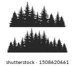 beautiful hand drawn forest fir ... | Shutterstock .eps vector #1508620661