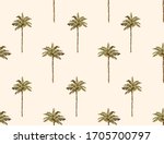 Vintage Tropical Palm Trees ...