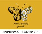 love yourself daisy spring... | Shutterstock .eps vector #1939805911