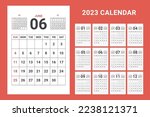 Monthly Calendar For Year 2023  ...