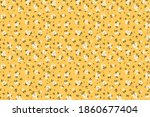 seamless floral pattern. ditsy... | Shutterstock .eps vector #1860677404
