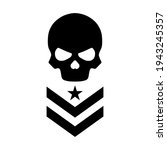 game icon. skull  insignia.... | Shutterstock .eps vector #1943245357