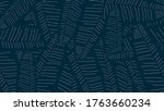 tropical banana leaf wallpaper  ... | Shutterstock .eps vector #1763660234