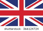 united kingdom flag | Shutterstock .eps vector #366124724