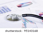 Stethoscope On Stock Chart  ...