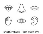 Outline Icon Set Of Five Human...