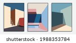 minimalist architecture poster... | Shutterstock .eps vector #1988353784