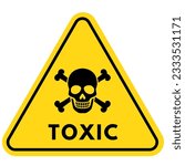 Small photo of Hazardous Materials Symbols - The skull and crossbones indicates a chemical may be acutely toxic to humans.