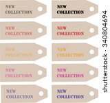 labels collection. label for... | Shutterstock .eps vector #340804694