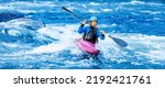 Whitewater Kayaking Banner ...