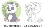 Panda Bear Coloring Page....