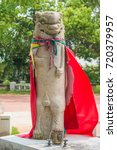 Small photo of The Wind Lion Gods of Kinmen. Traditional totems believed to have the power to control the winds and ward off evil spirits. Regarded as the guardian gods of the island.