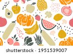 seamless creative pattern with... | Shutterstock .eps vector #1951539007