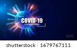 inscription coronavirus covid... | Shutterstock .eps vector #1679767111