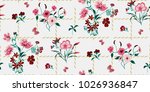 seamless floral pattern in... | Shutterstock .eps vector #1026936847